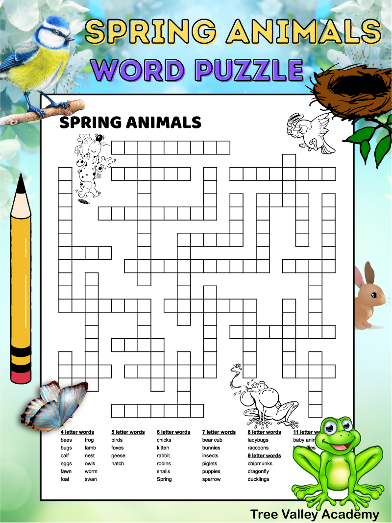 kids puzzle printable