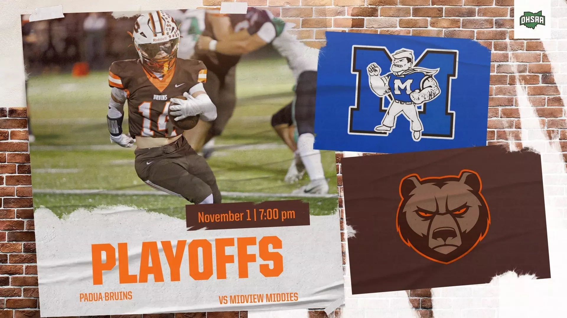 ohsaa football playoffs 2024 bracket printable