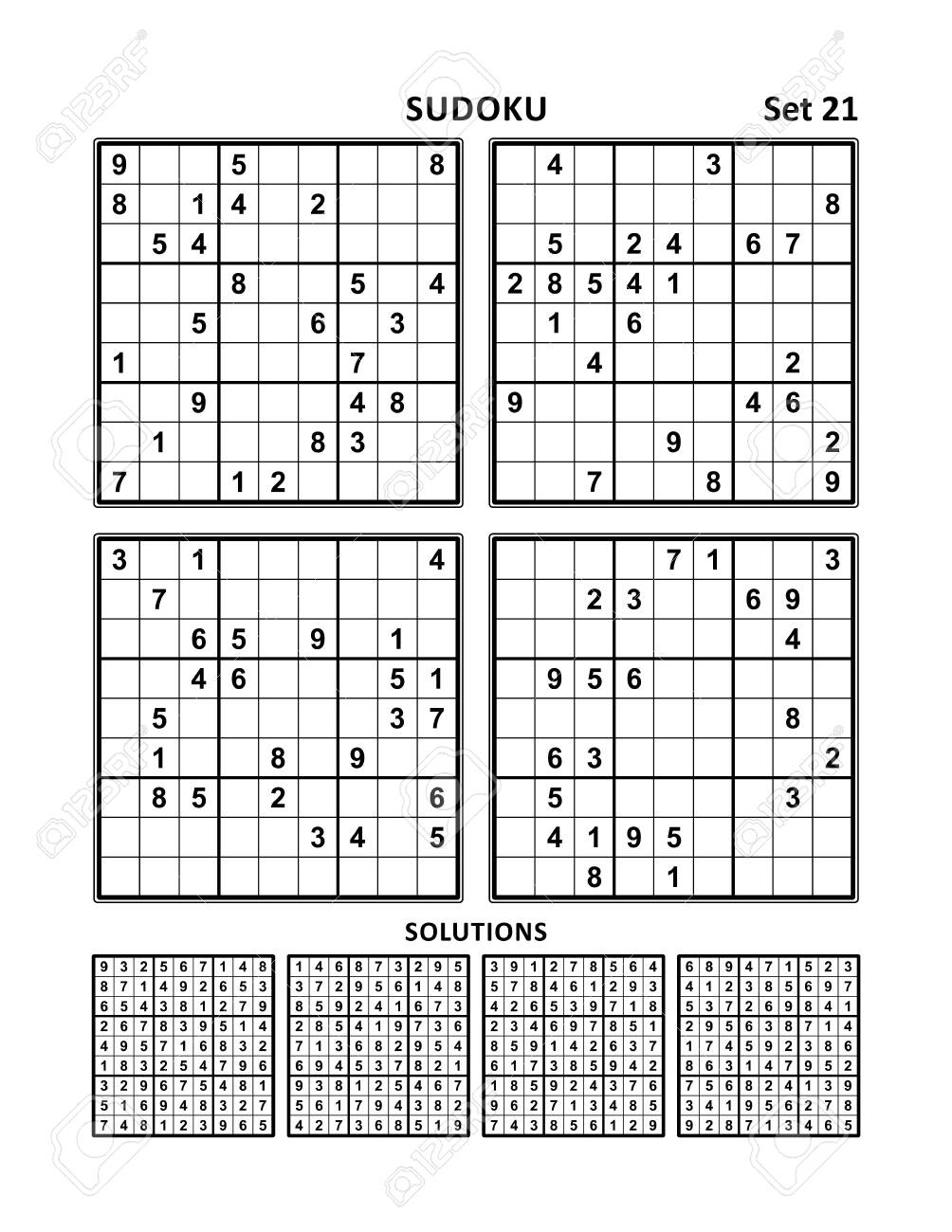 free sudoku printable with answers