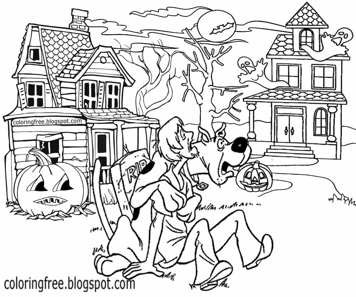 scooby doo printable coloring pages scooby doo printable coloring pages