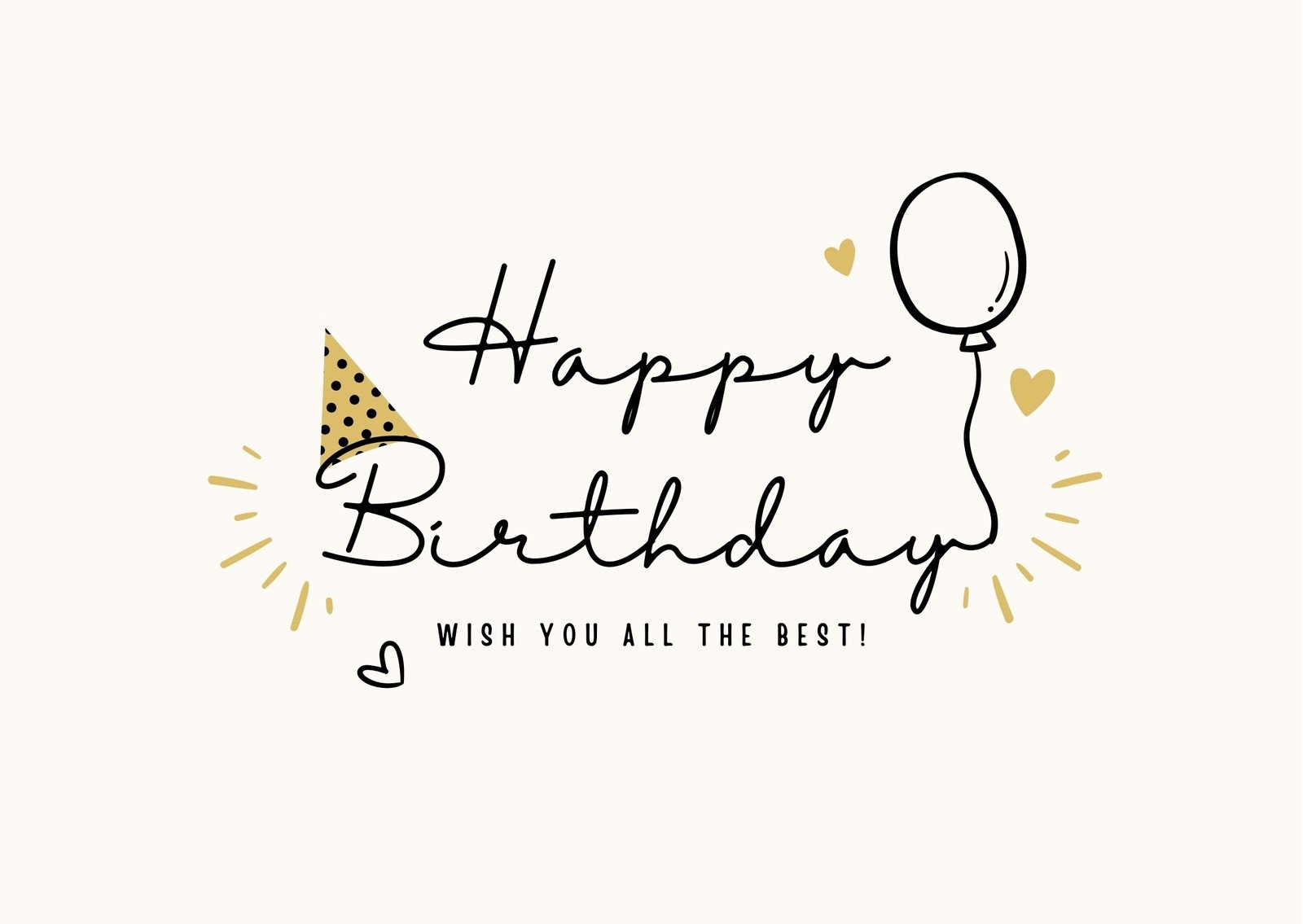 happy birthday free printable