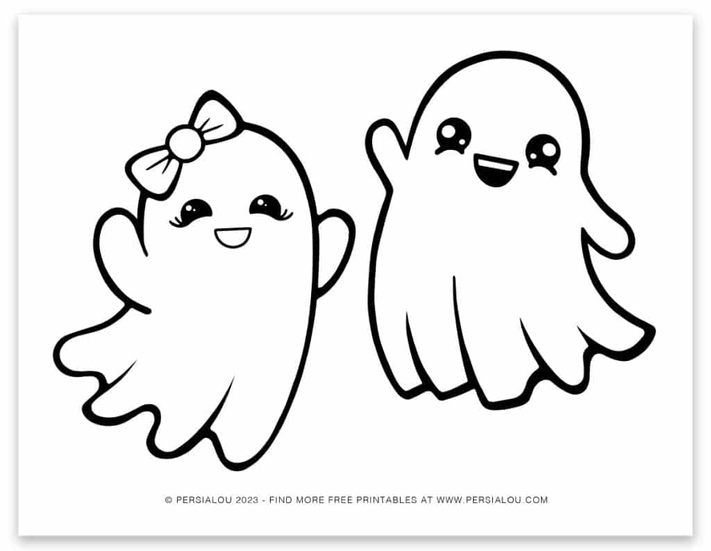 ghost template printable