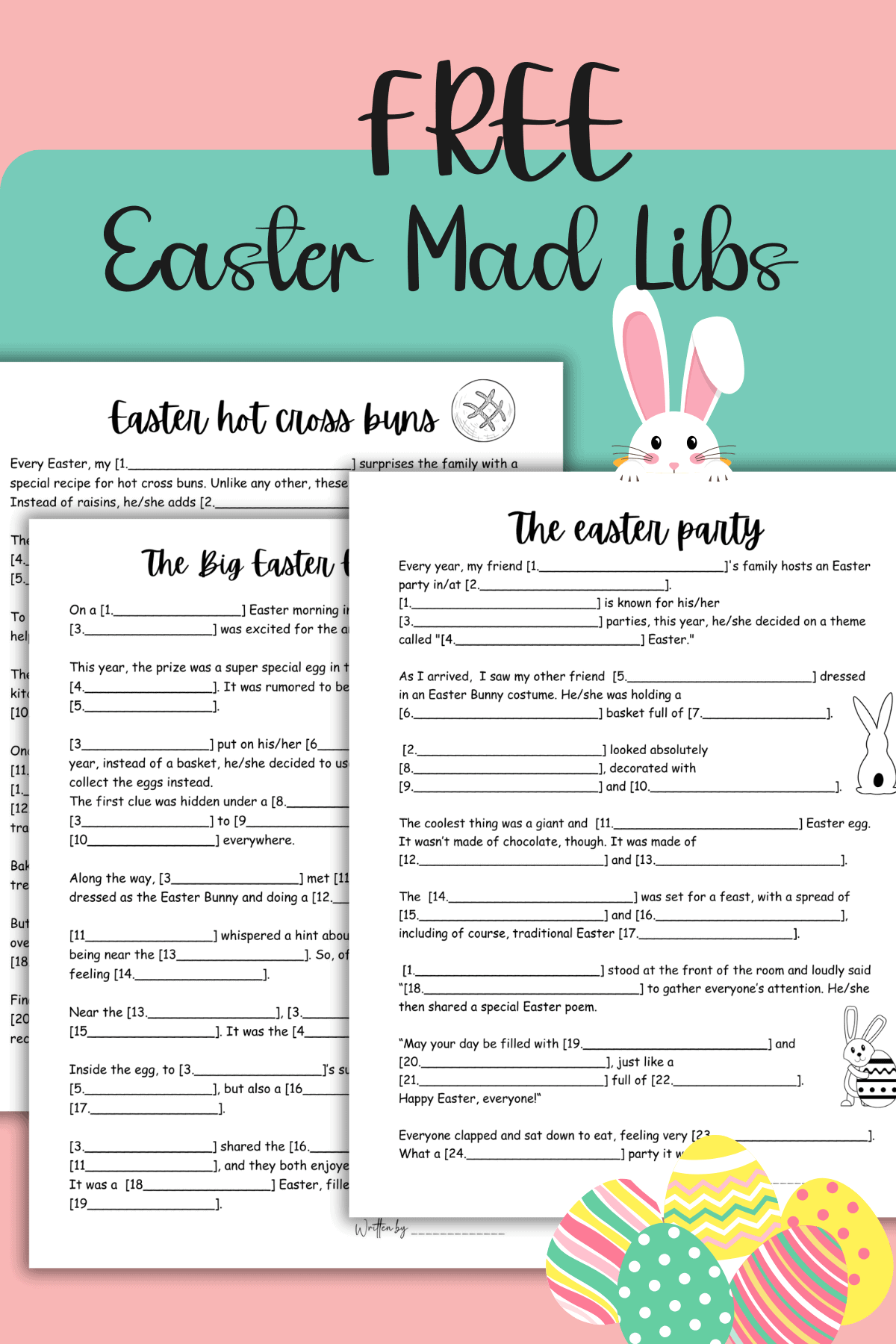 Free Easter Mad Libs Love Laugh Games