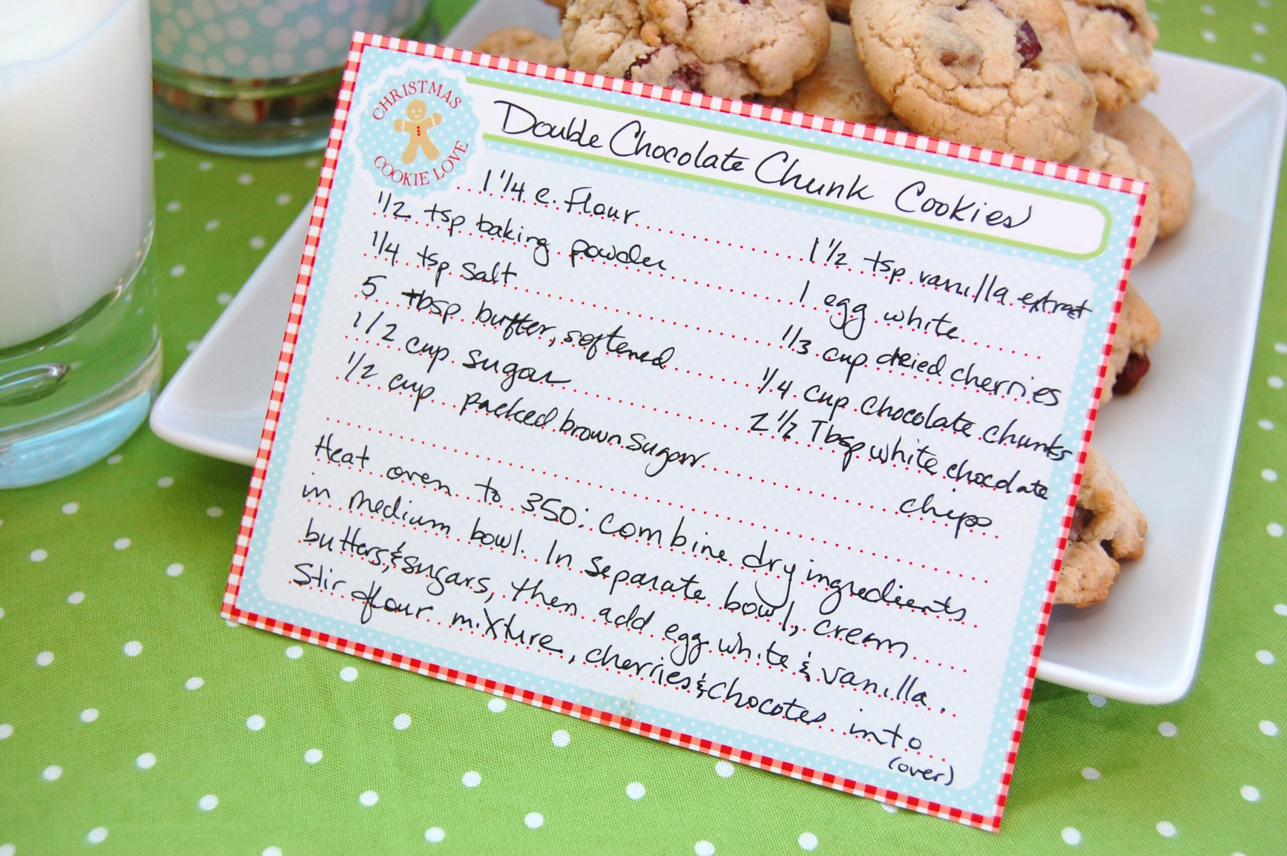 printable cookie recipes
