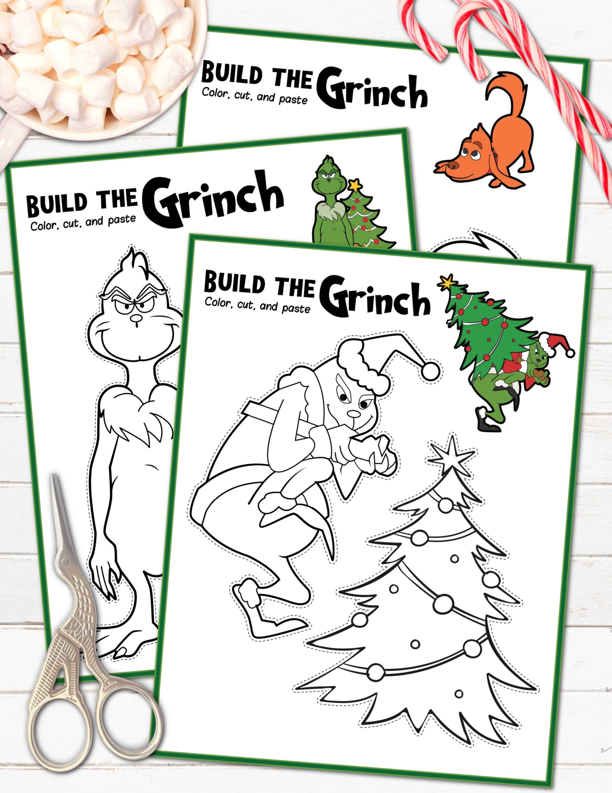 free printable grinch
