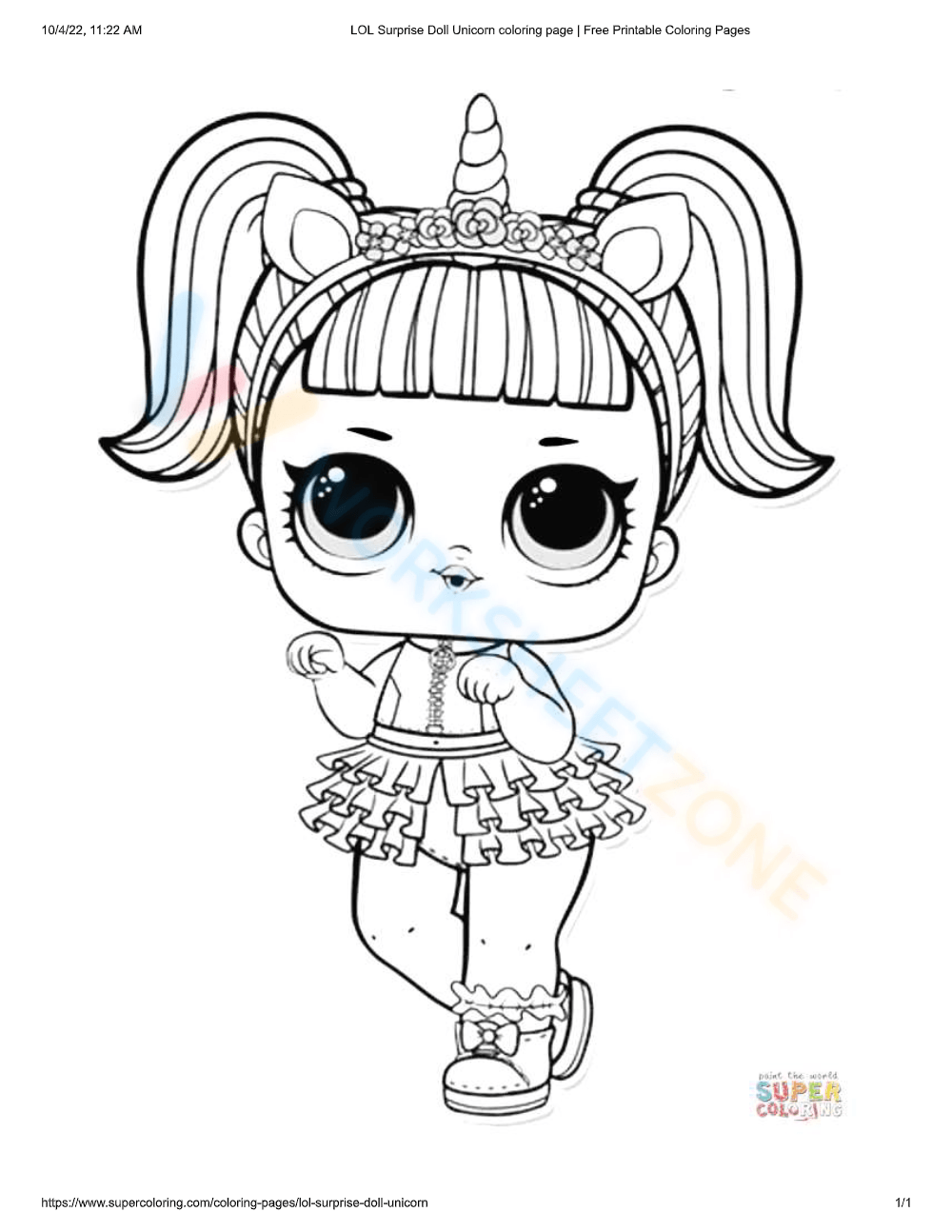 Free Lol Doll Printables Clearance