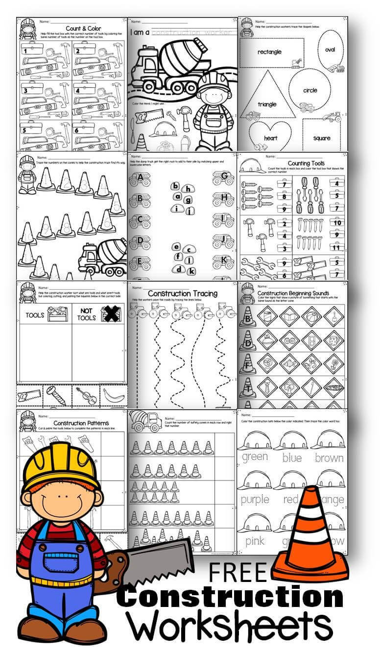 printable pre k worksheets free