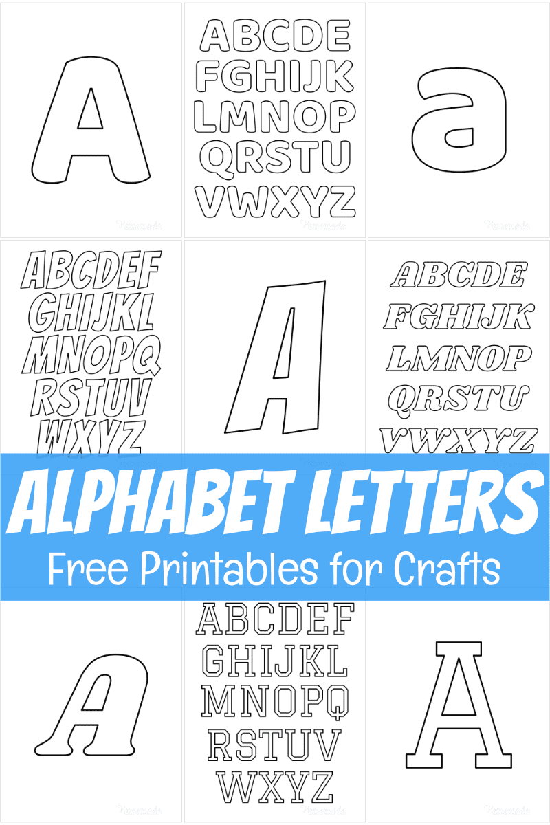 printable bubble letters of the alphabet
