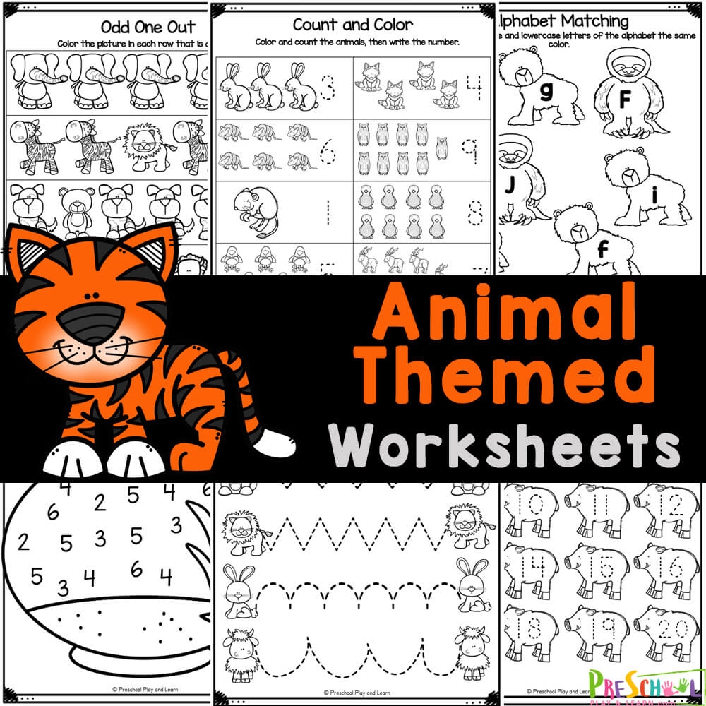 free printable worksheets for pre k