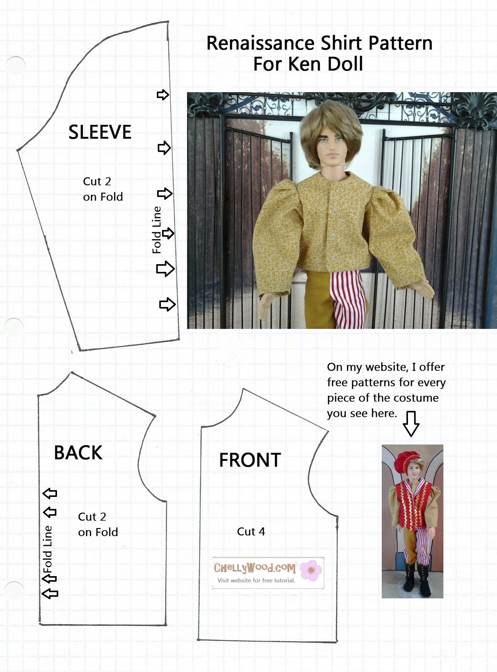 free printable clothing patterns