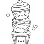 Free Printable Cupcake Coloring Pages Cute Coloring Pages For Kids