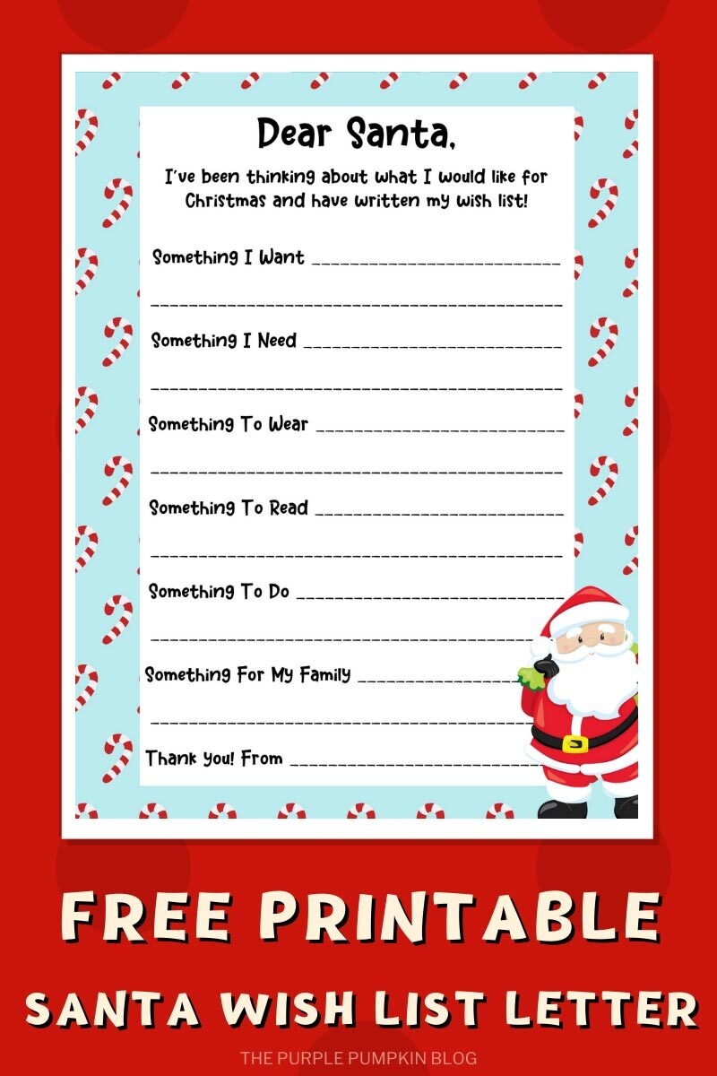 Free Printable Letter To Santa Envelope Templates 