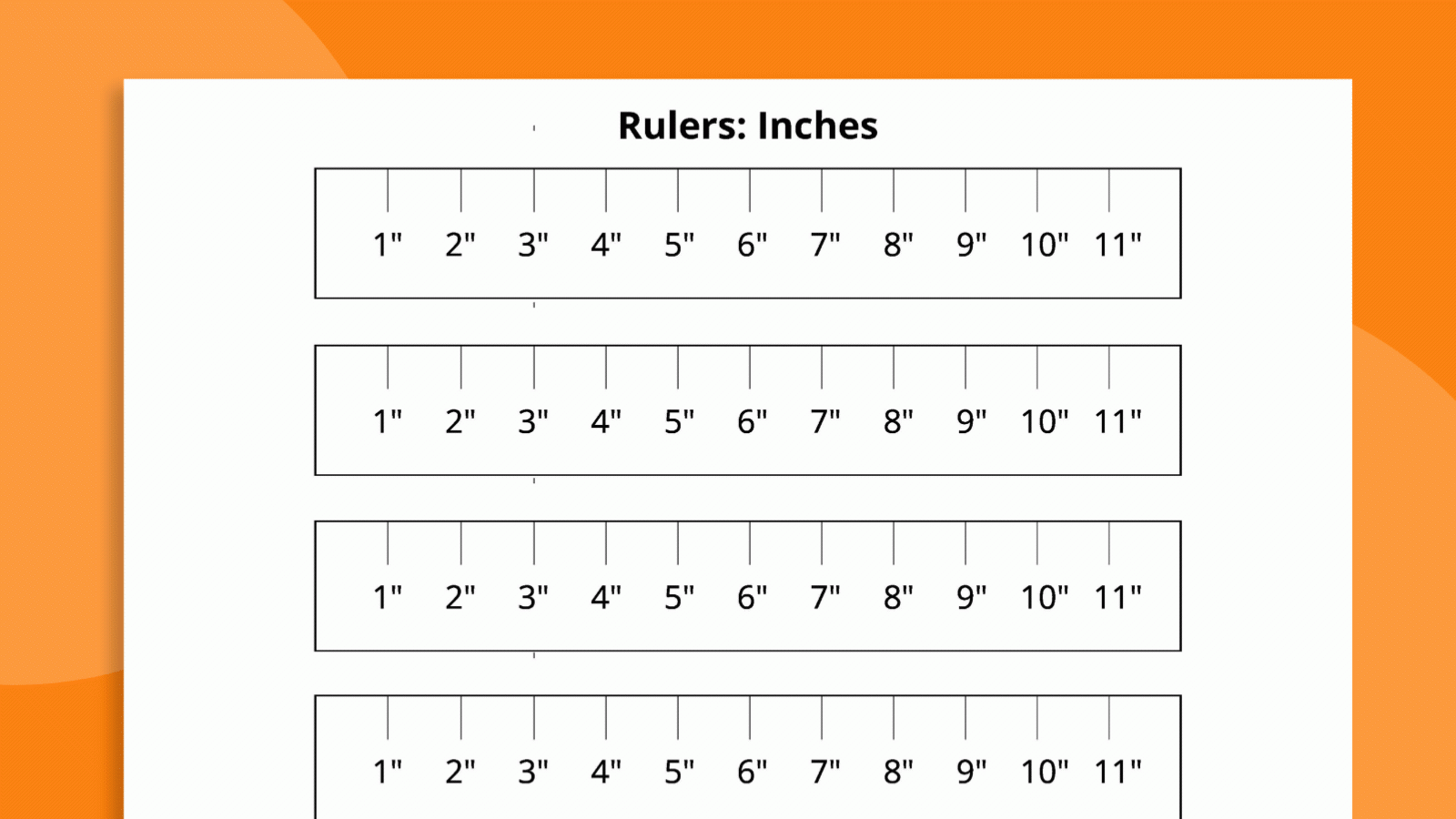 centimeter ruler printable
