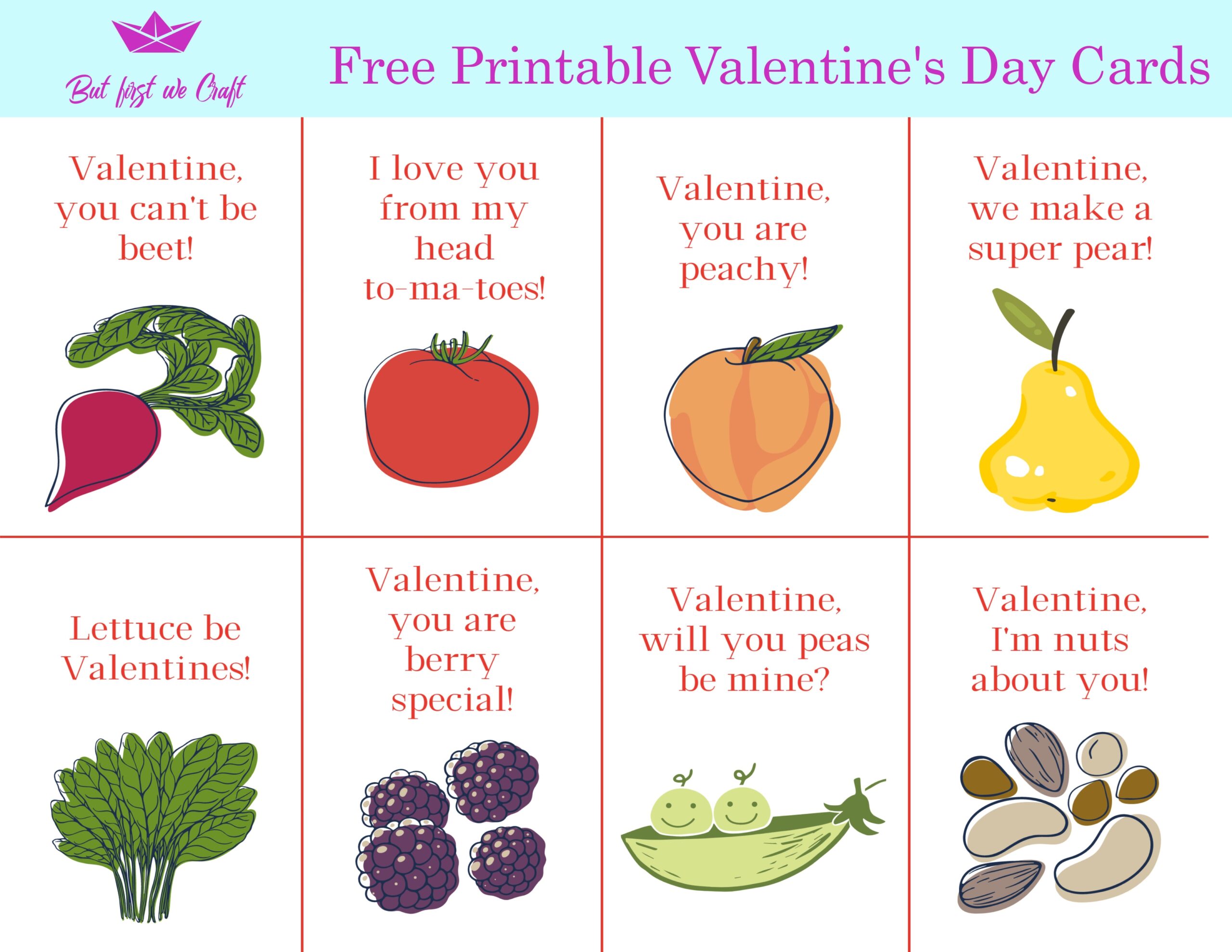 free valentine cards printable