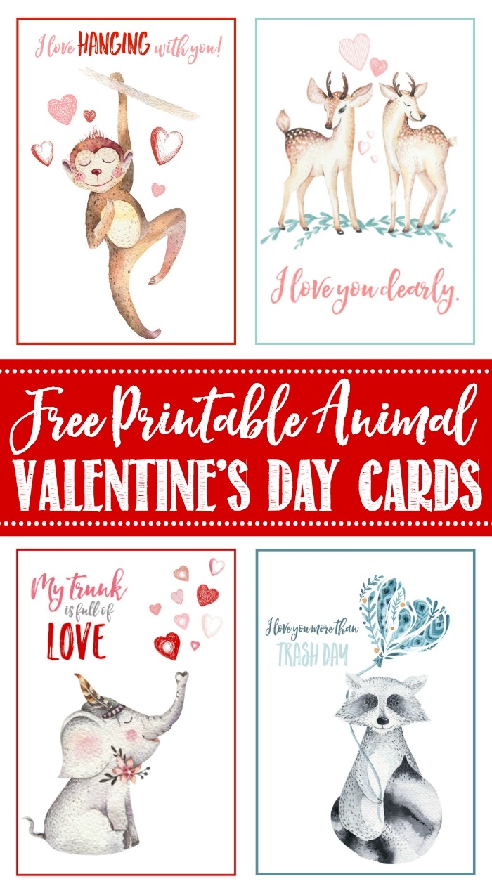 free printable valentines day card