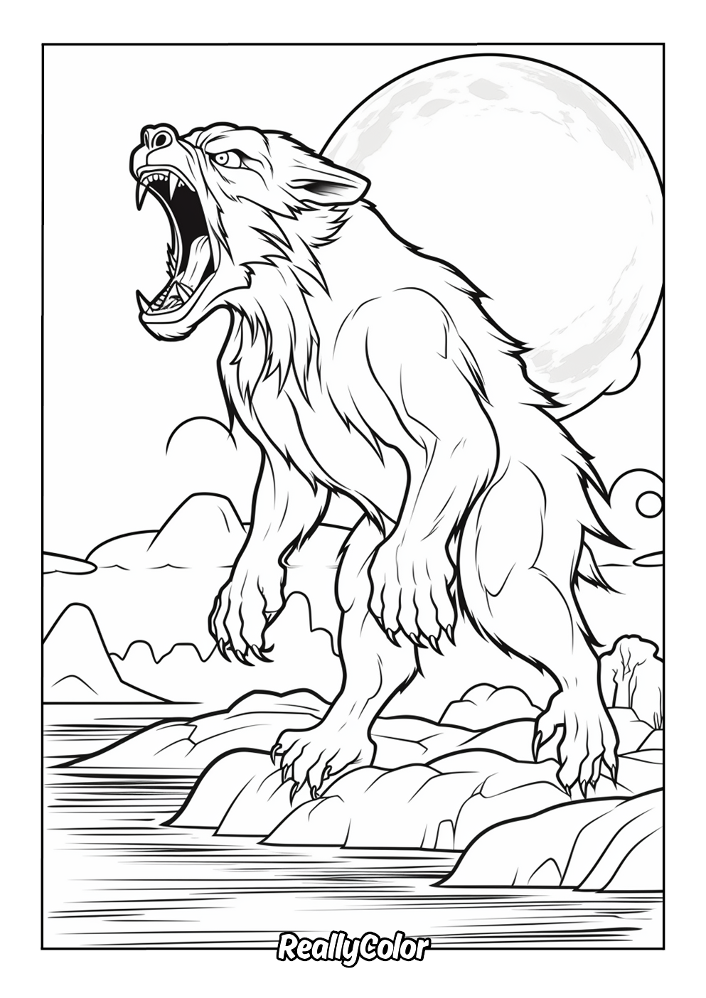 Free Printable Witch Coloring Pages