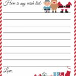 Free Santa Letter Templates How To Mail A Letter To Santa What Mommy Does