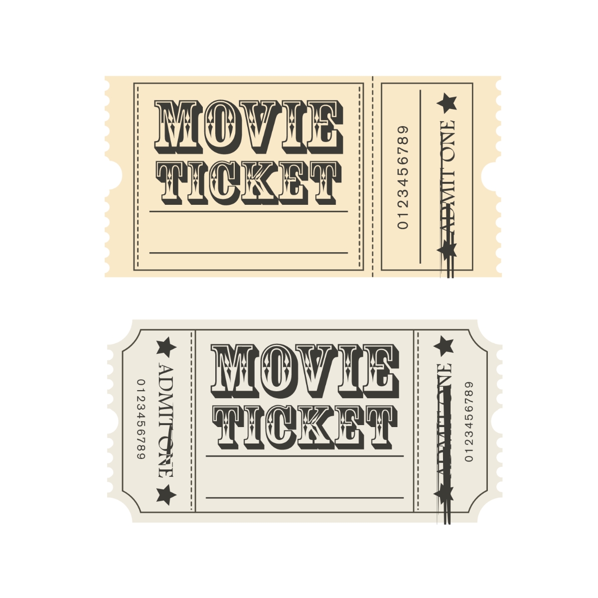 printable movie tickets