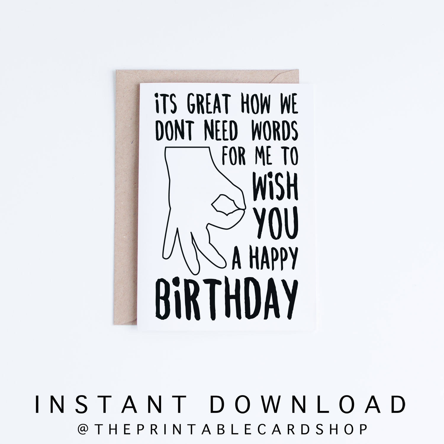 Funny Birthday Cards Instant Download Printable Birthday Card For Friends Ballgazer For Brother For Him For Boyfriend Husband Bro Etsy