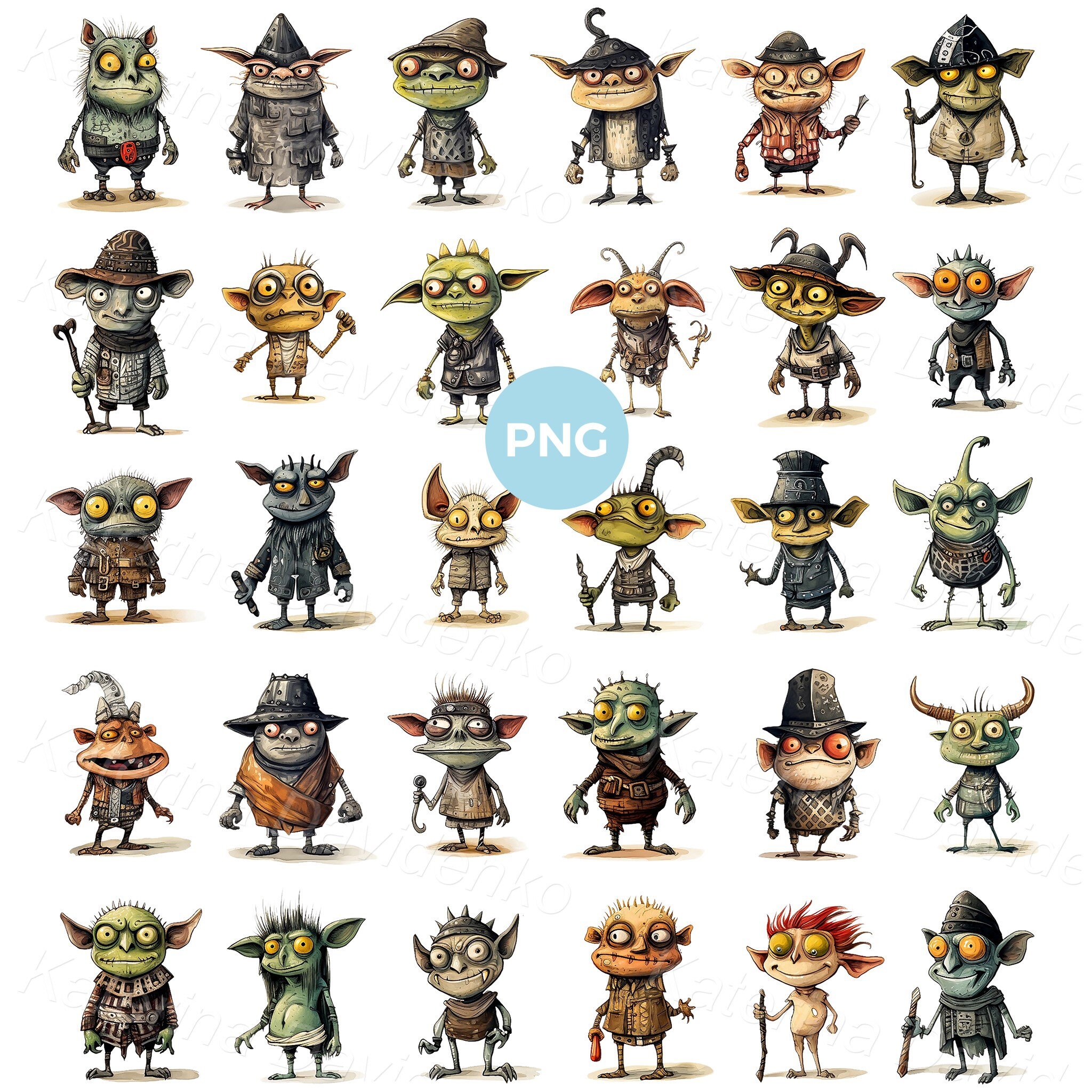 printable friendly occultic cartoon graphics