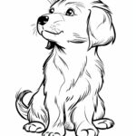 Get Your Puppy Fix Over 200 Printable Puppy Coloring Pages Digital Download Etsy