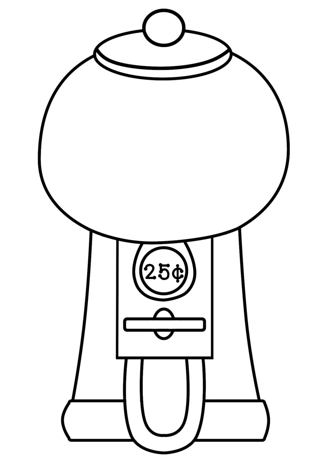 Gumball Machine And Gumball Clipart 18 Images Jpegs pngs Blacklines Too Great For Scrapbooking Etsy