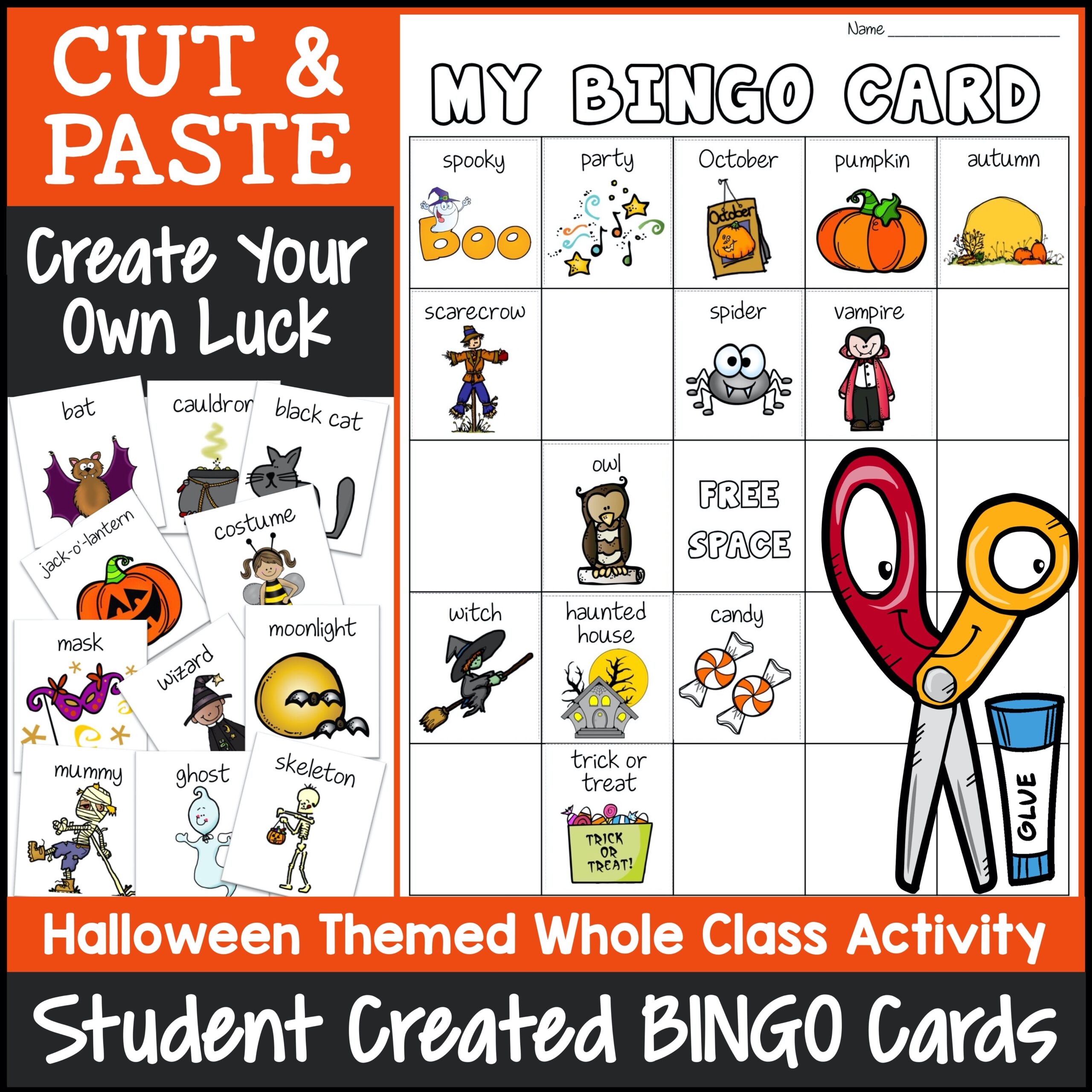 halloween bingo game printable