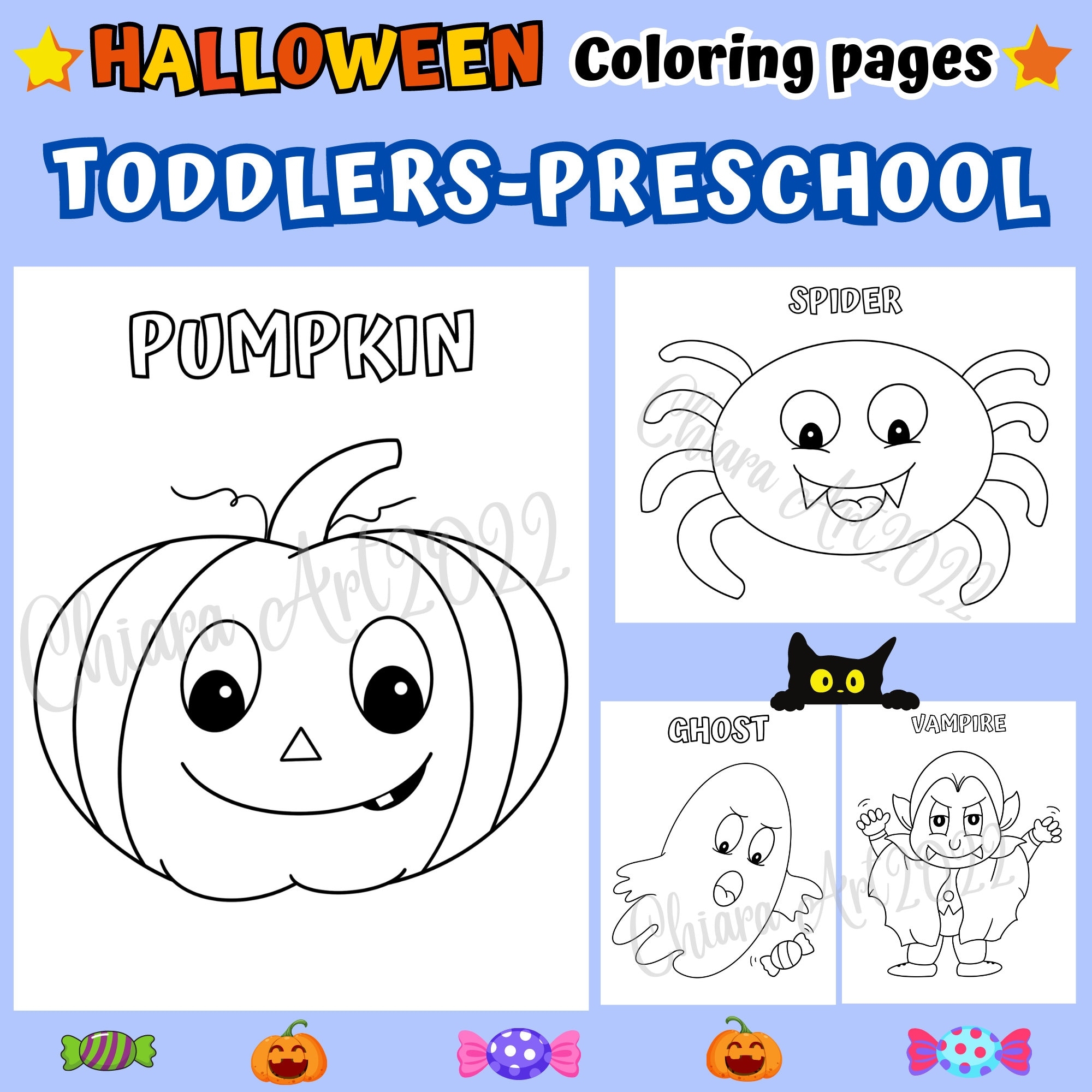 printable halloween coloring sheets