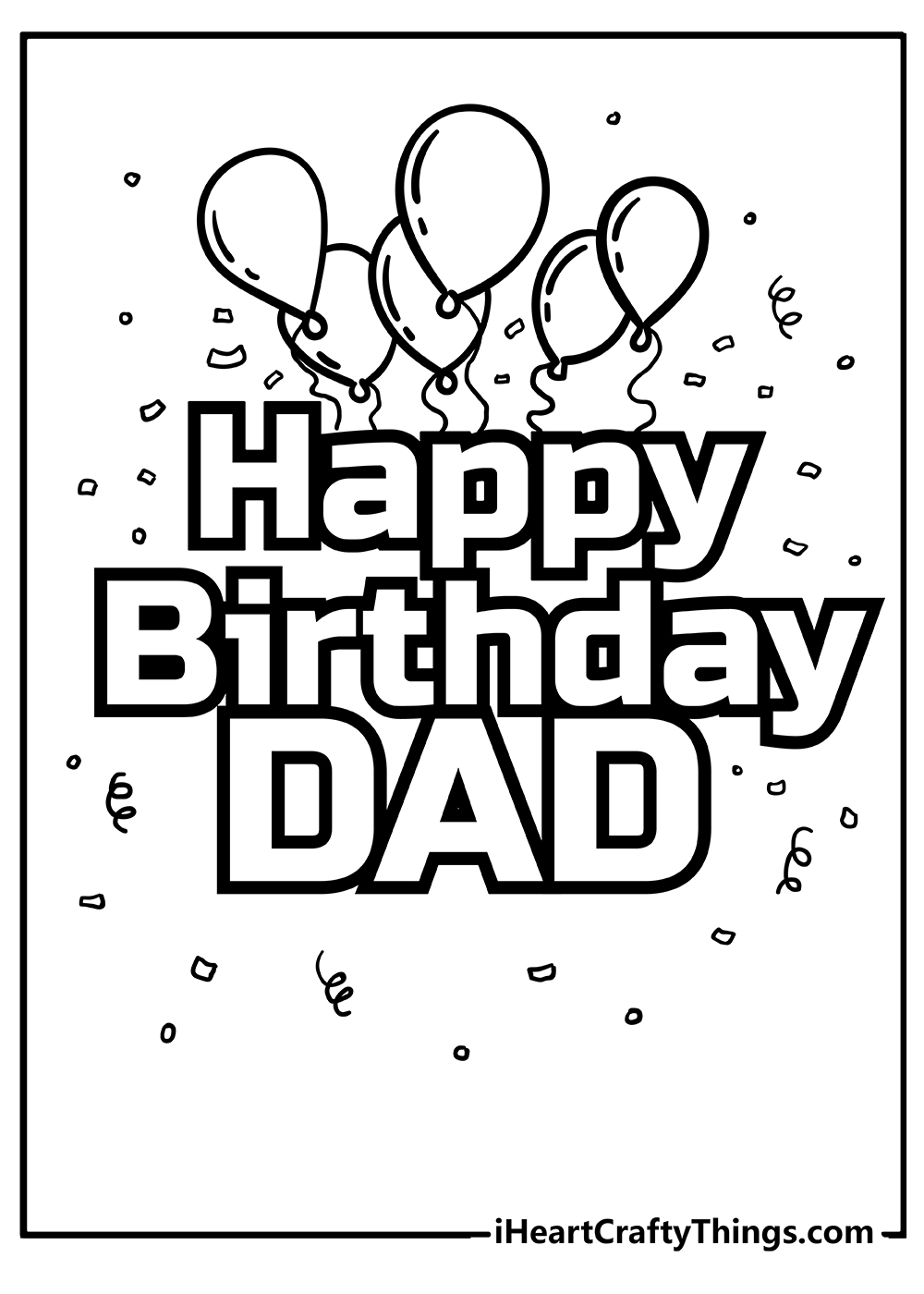 printable birthday cards for dad