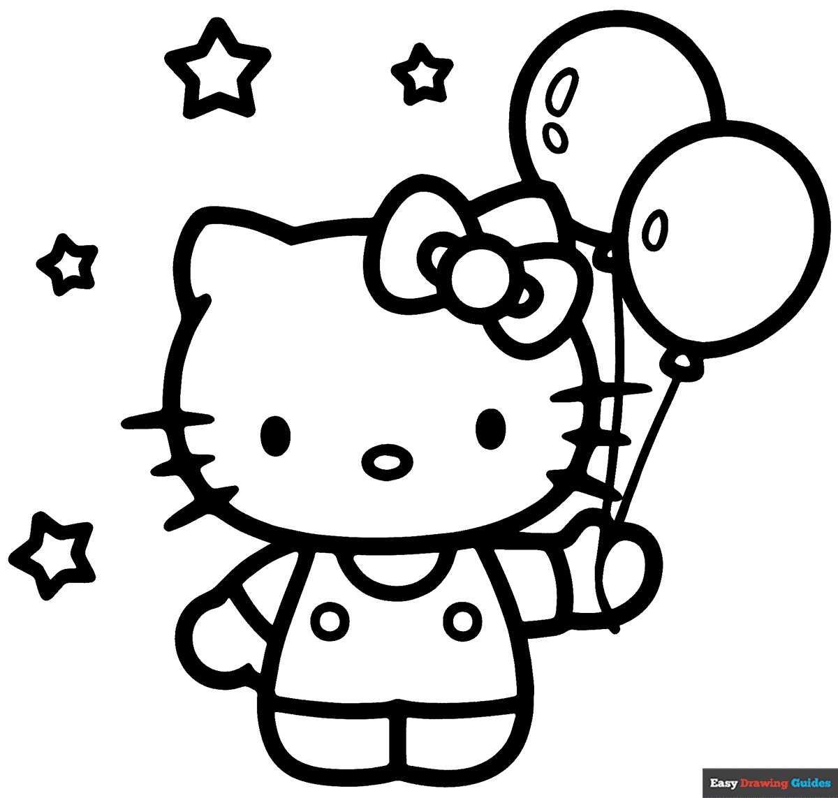 coloring pages printable hello kitty