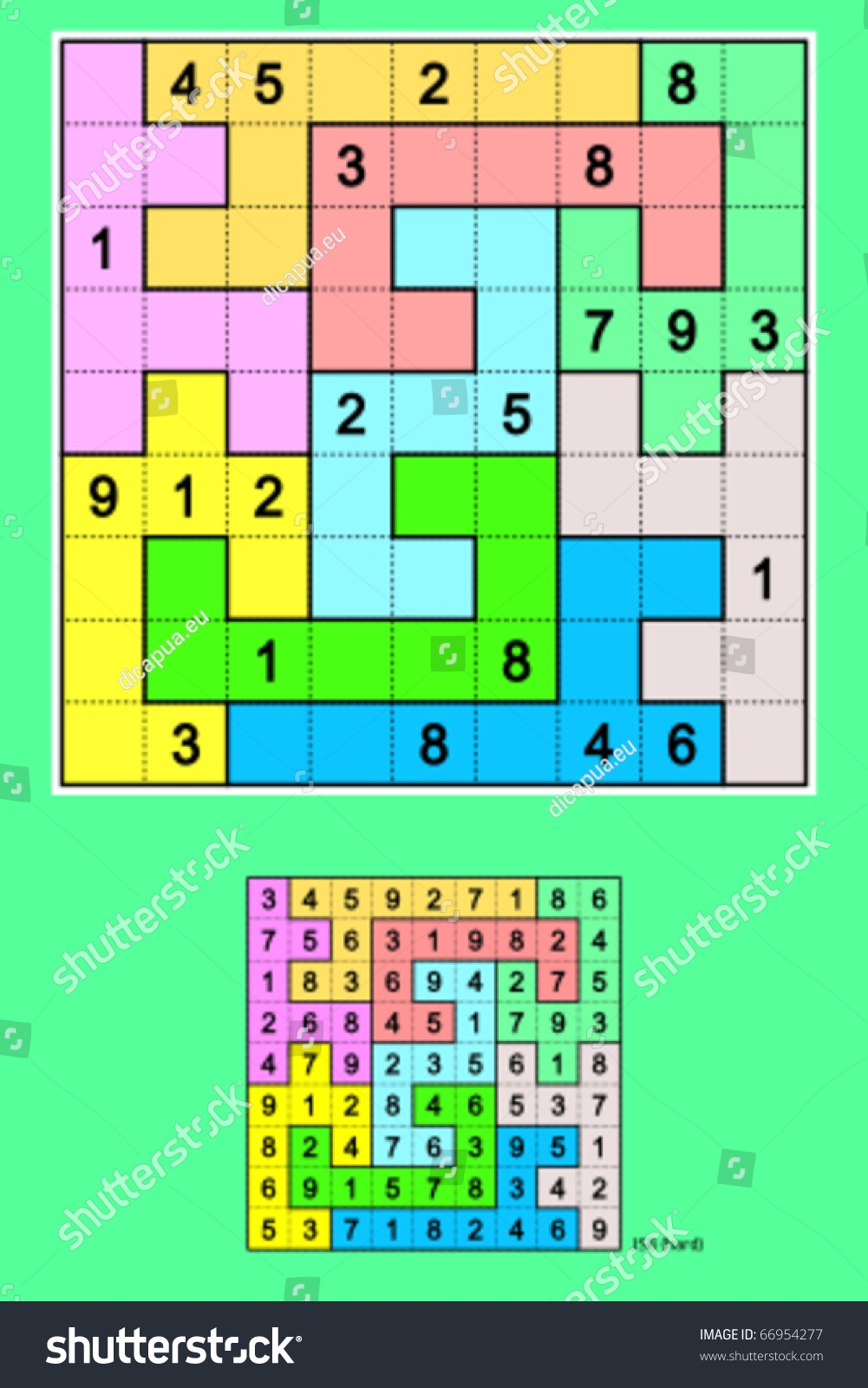 jigsaw sudoku printable