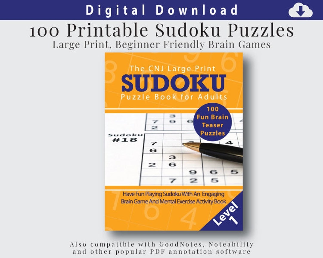 printable sudoku book