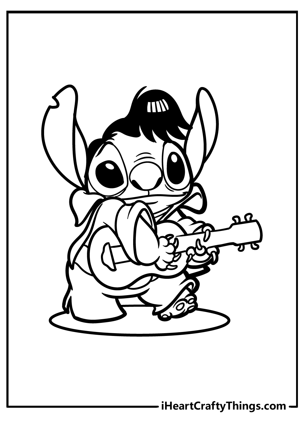stitch coloring pages printable