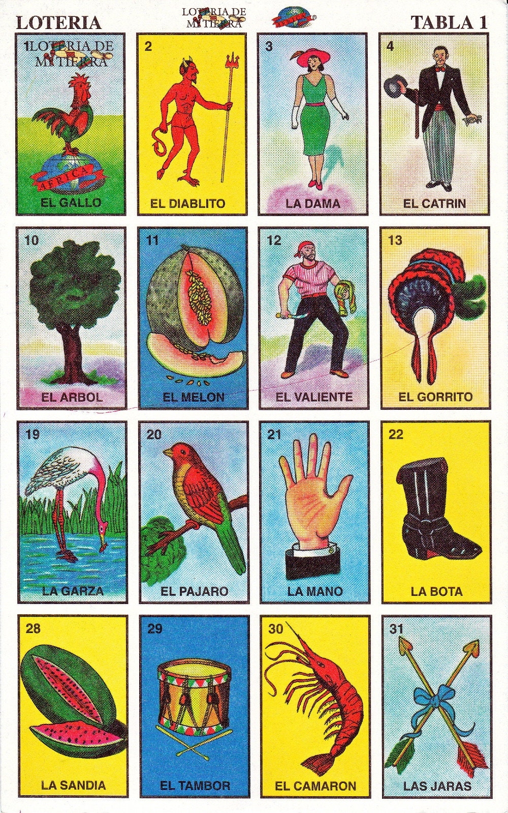 printable loteria cards