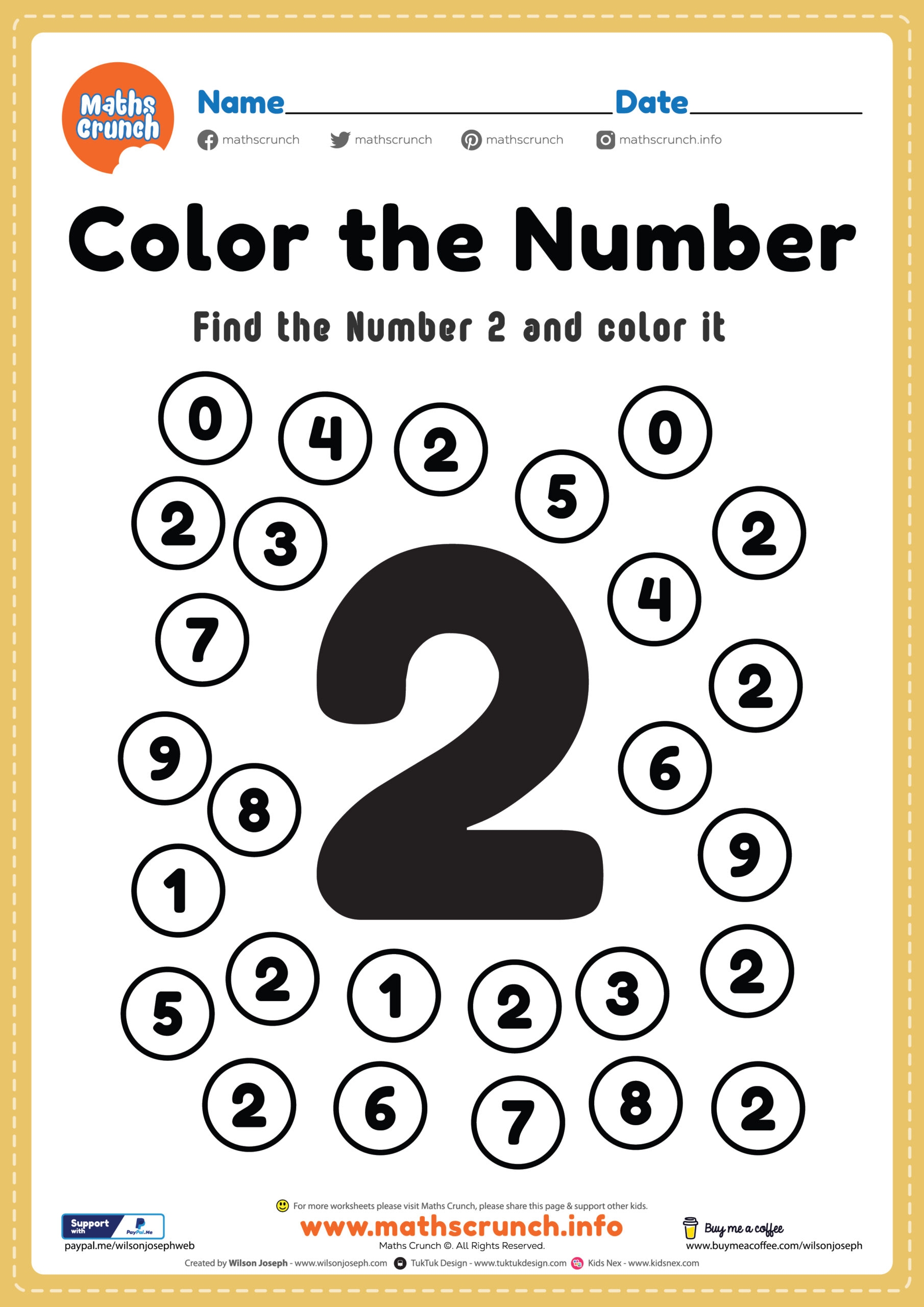 free printable math worksheets for kindergarten