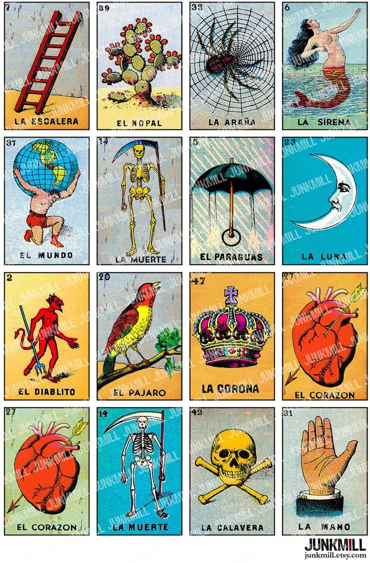 Mexican Bingo Cards Free 11 Free PDF Printables Printablee