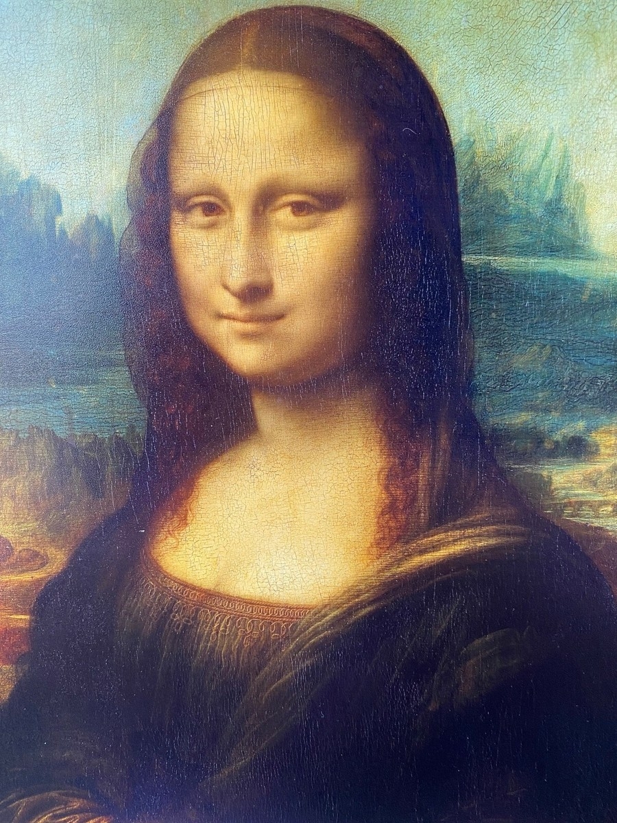 Mona Lisa Da Vinci Art Print Artwork Print Of A Painting Vintage Art EBay
