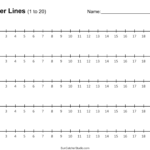 Number Lines Integers Decimals Blank Missing Numbers Free Printables Monograms Design Tools Patterns DIY Projects