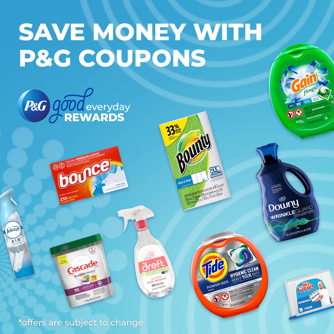 P G Good Everyday Print Coupons And Earn Rewards Thrifty Jinxy