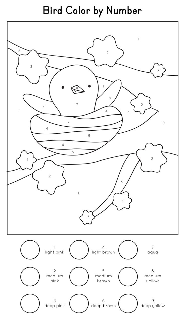 paint by numbers printable