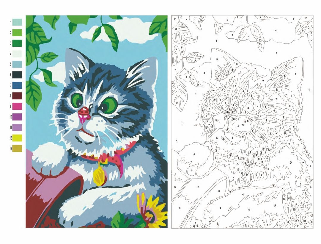 printable paint by numbers