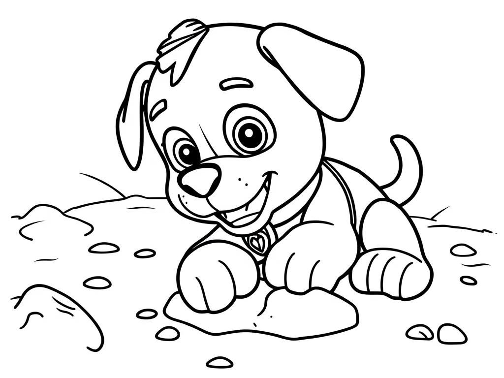 coloring pages paw patrol printable