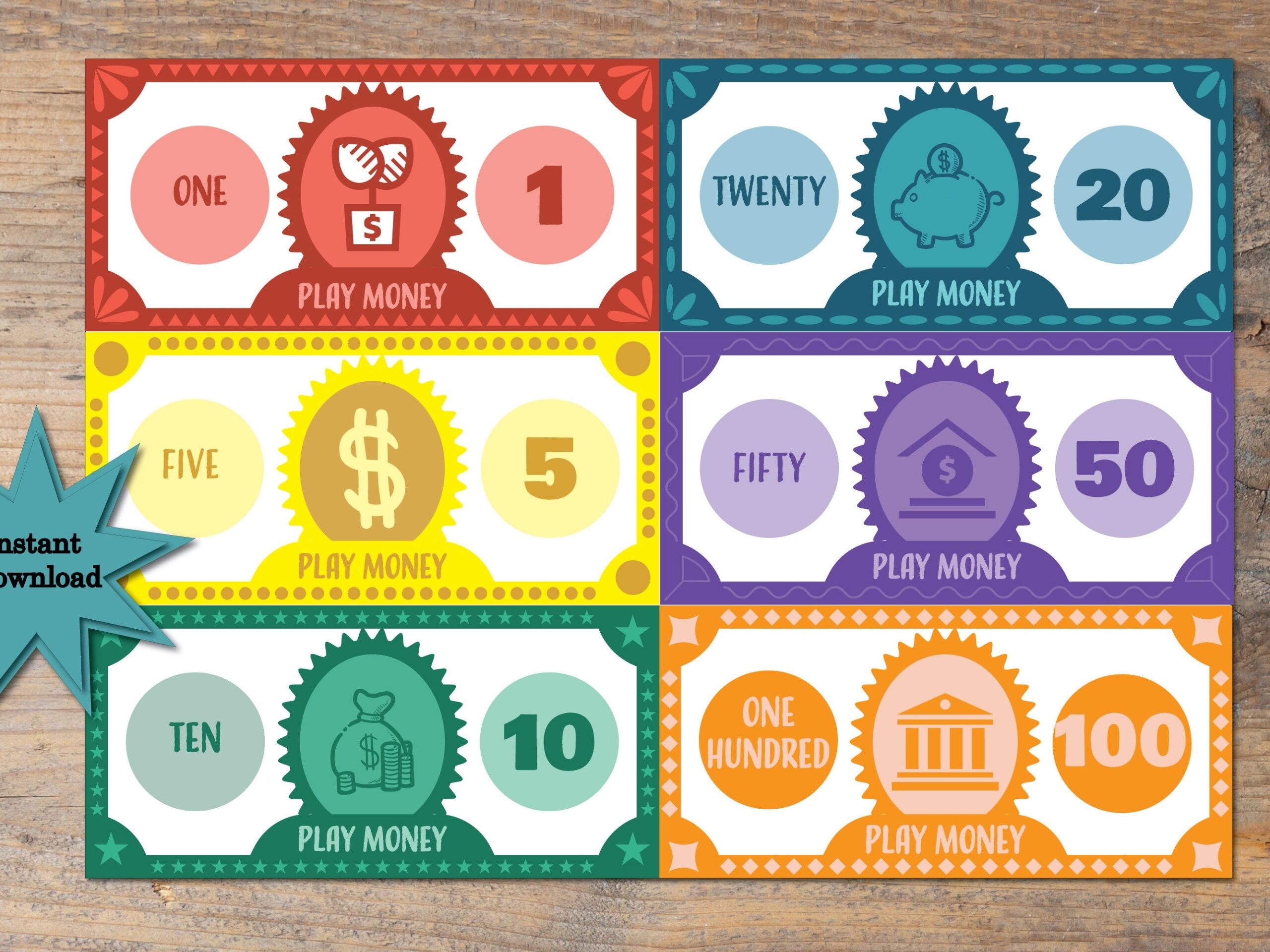 printable money for kids