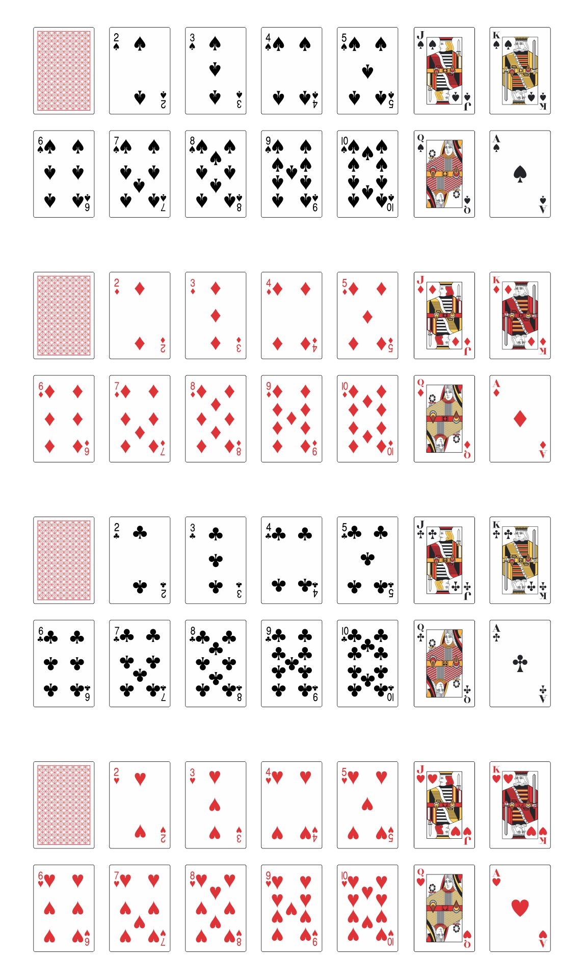 Playing Card Printable