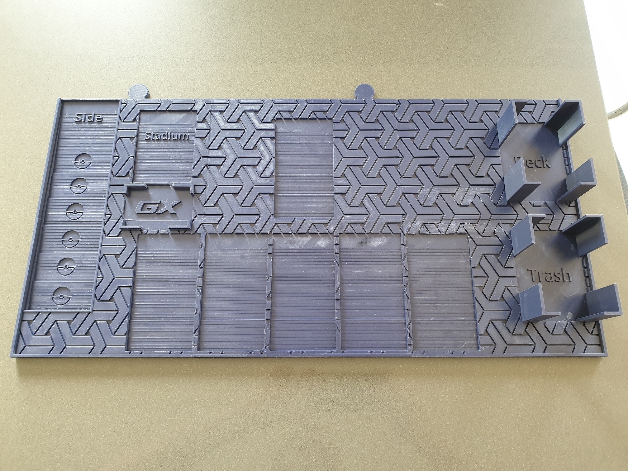  POKEMON TCG BOARD Pokemon Card Game Mat STL File For 3D Printing Cults