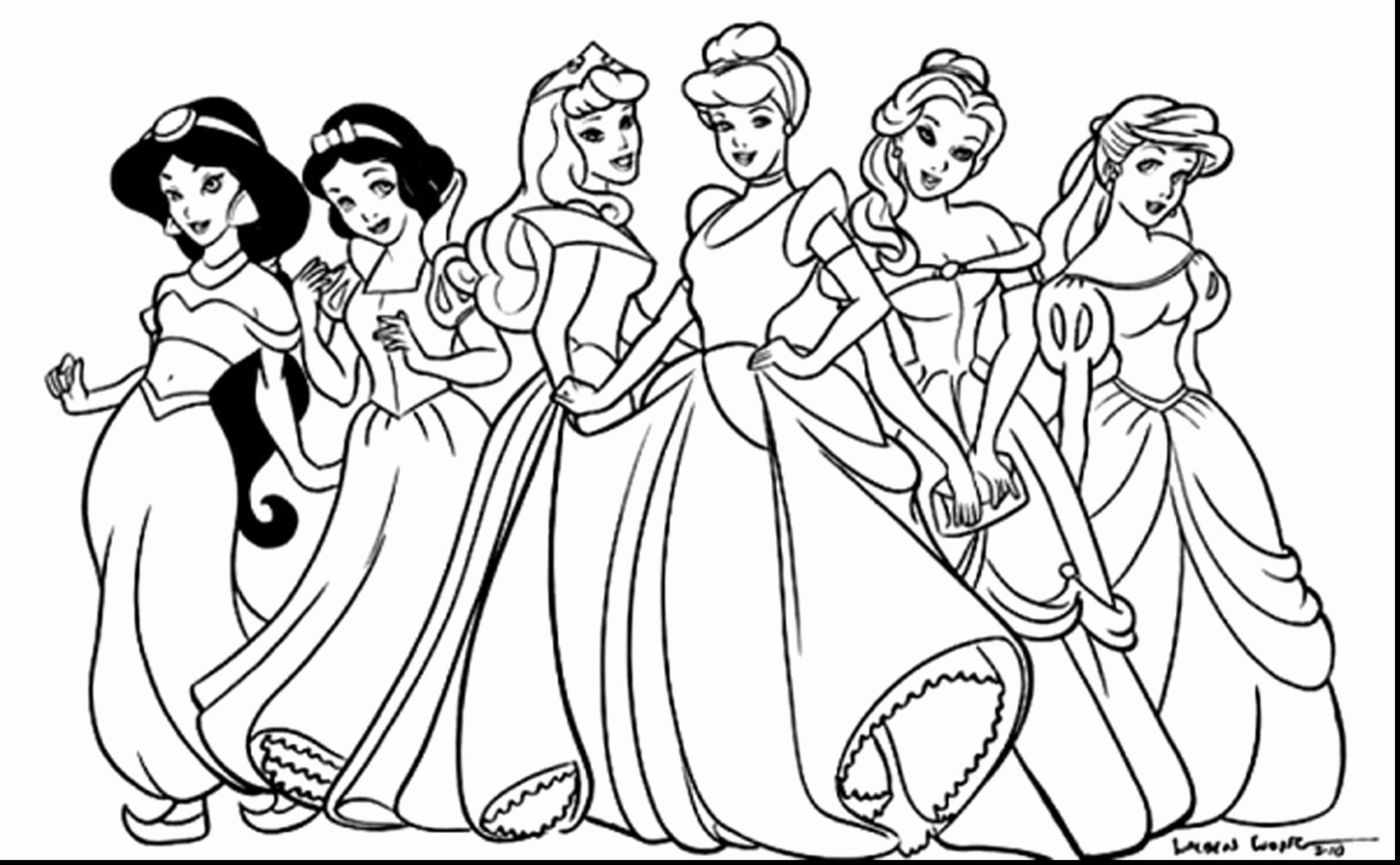 printable coloring pages princess disney
