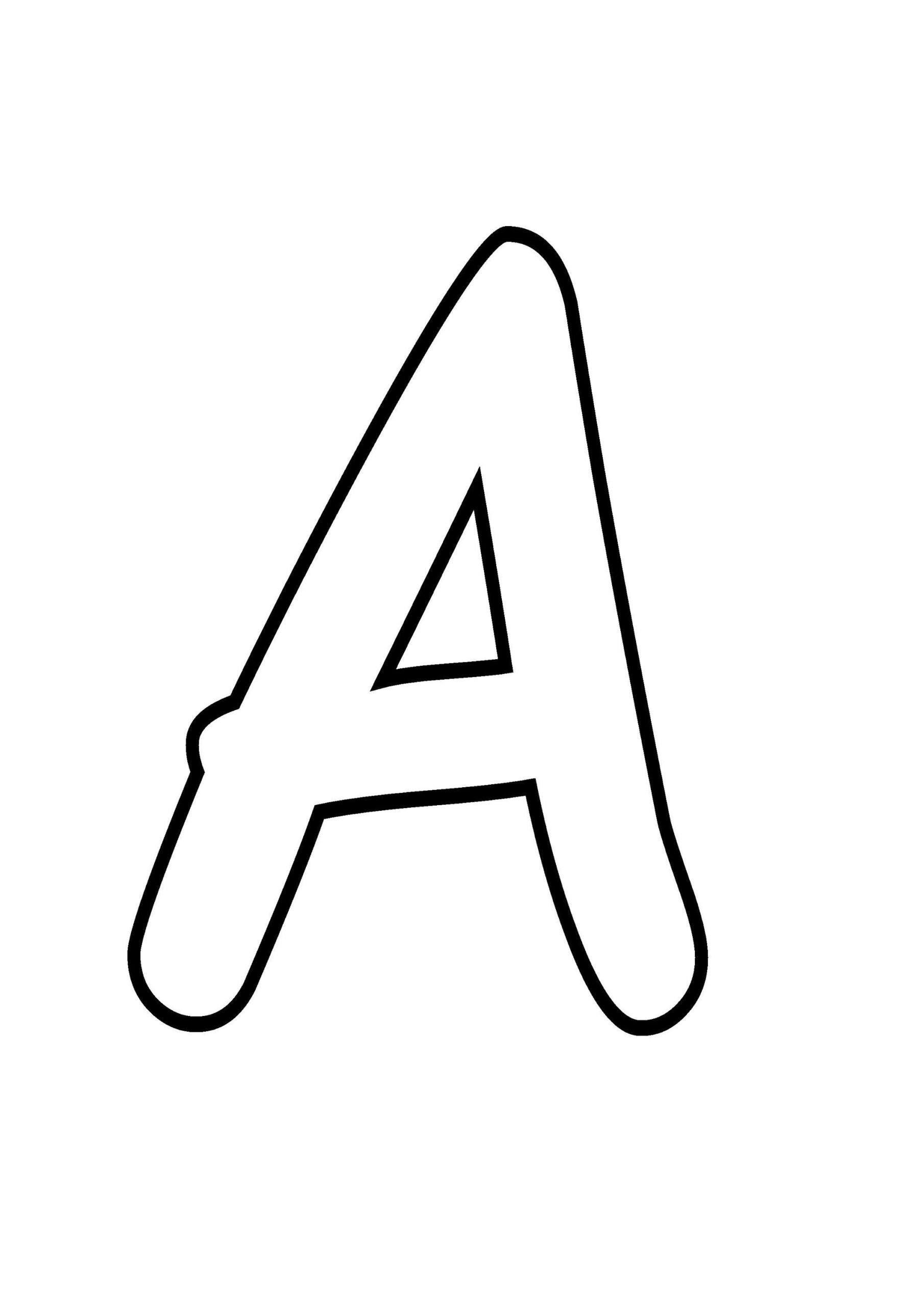 Printable Alphabet Uppercase Bubble Pdf Full Alphabet Individual Letters Total 27 Pages ABC Letters Printable Alphabet ABC Capital Letters Etsy