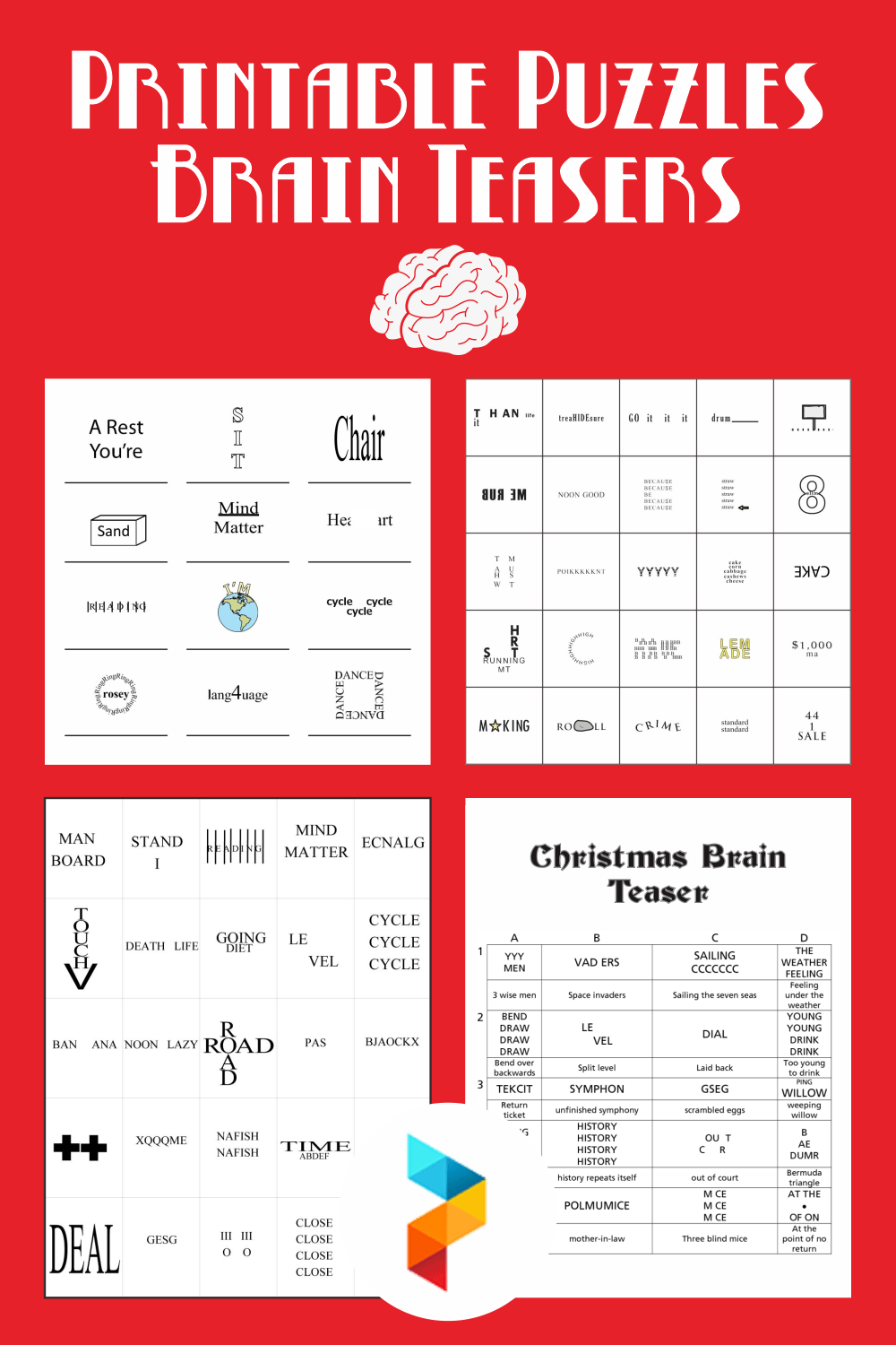 printable brain puzzles
