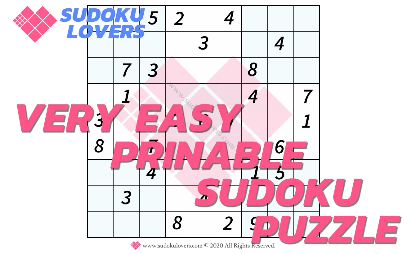 Printable Free Sudoku Print Or Download Sudoku PDF Files For Free