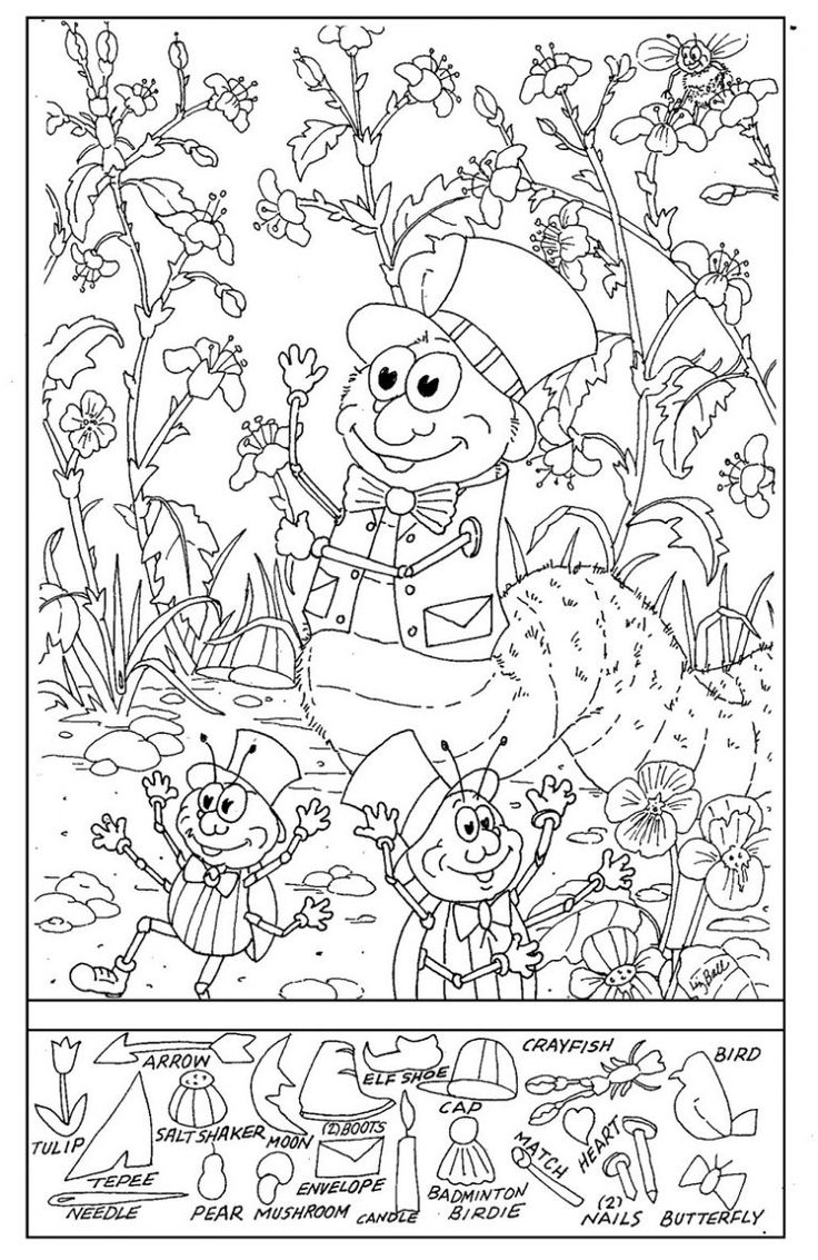 printable hidden pictures